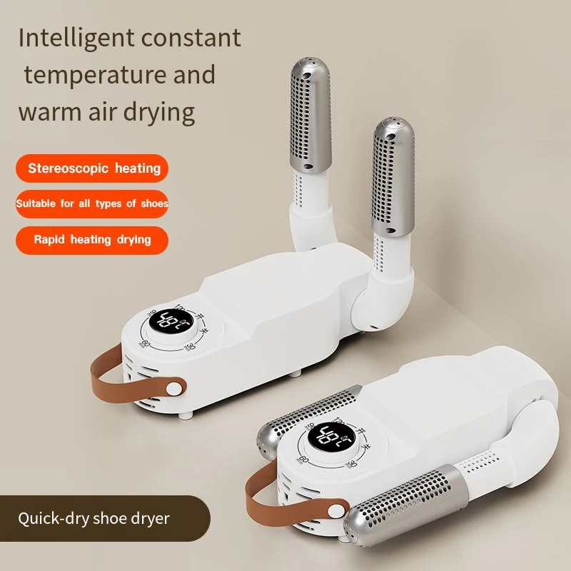 2024 Hot sale Shoe Warmer Intelligent Timing Electric Portable Foldable Smart Electric Shoe Drying Foot Warmer Deodorization