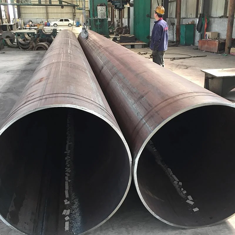High quality large diameter seamless carbon steel pipe A53 106 S235 grade  diameter 500mm 1000mm 1400mm