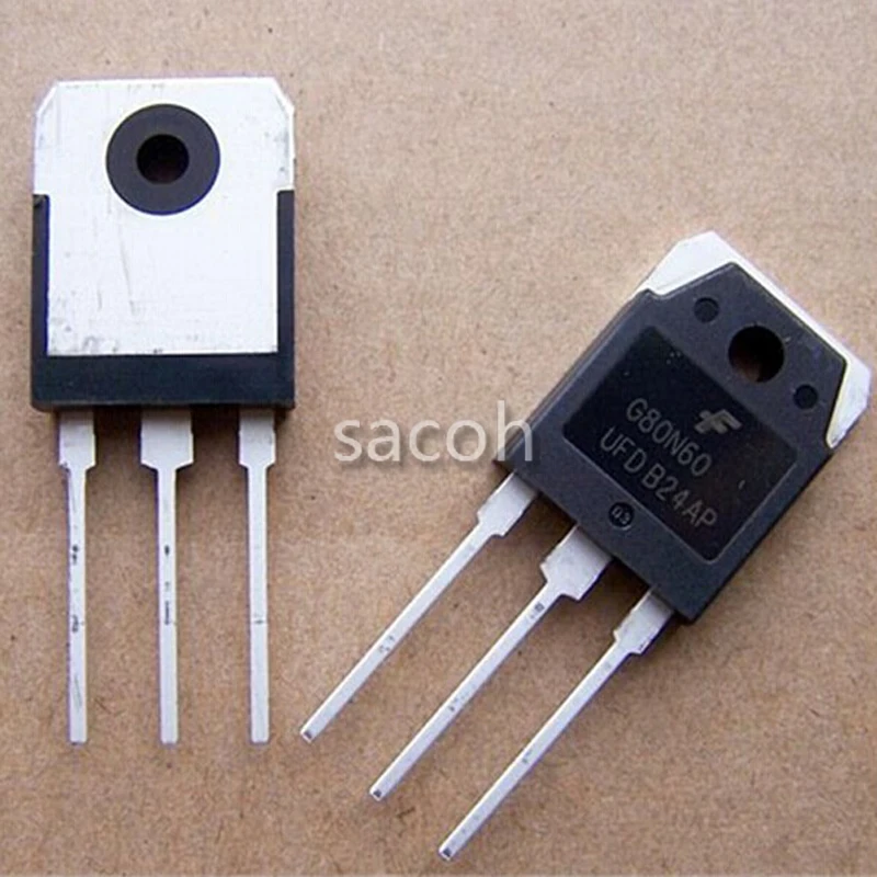 SGH80N60UFD G80N60UFD G80N60 80N60 TO-3P 80A 600V мощность бтиз транзистор