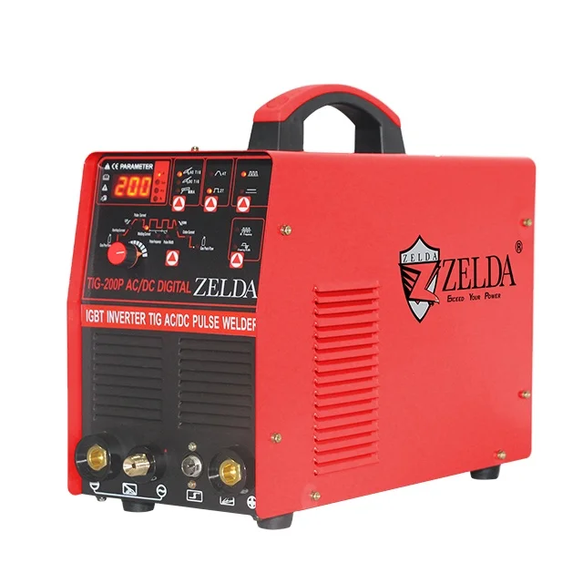 single phase welding machine portable  welding machine ac dc inverter tig mma pulse welding machine