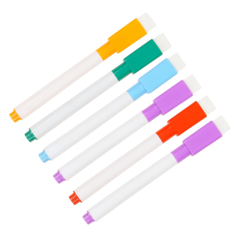 Wholesale Small Black Color Dry Erase Pastel Coloured Magnetic Cute Black Erasable Mini Whiteboard Marker For School Using