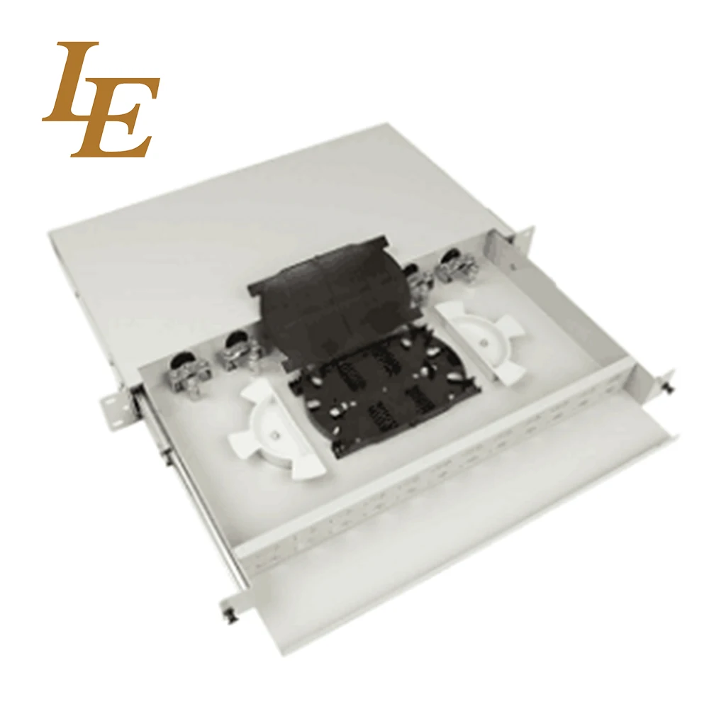 LE 1U Cat6  24 Port SC/FC/ST/LC Fiber Optic Patch Panel