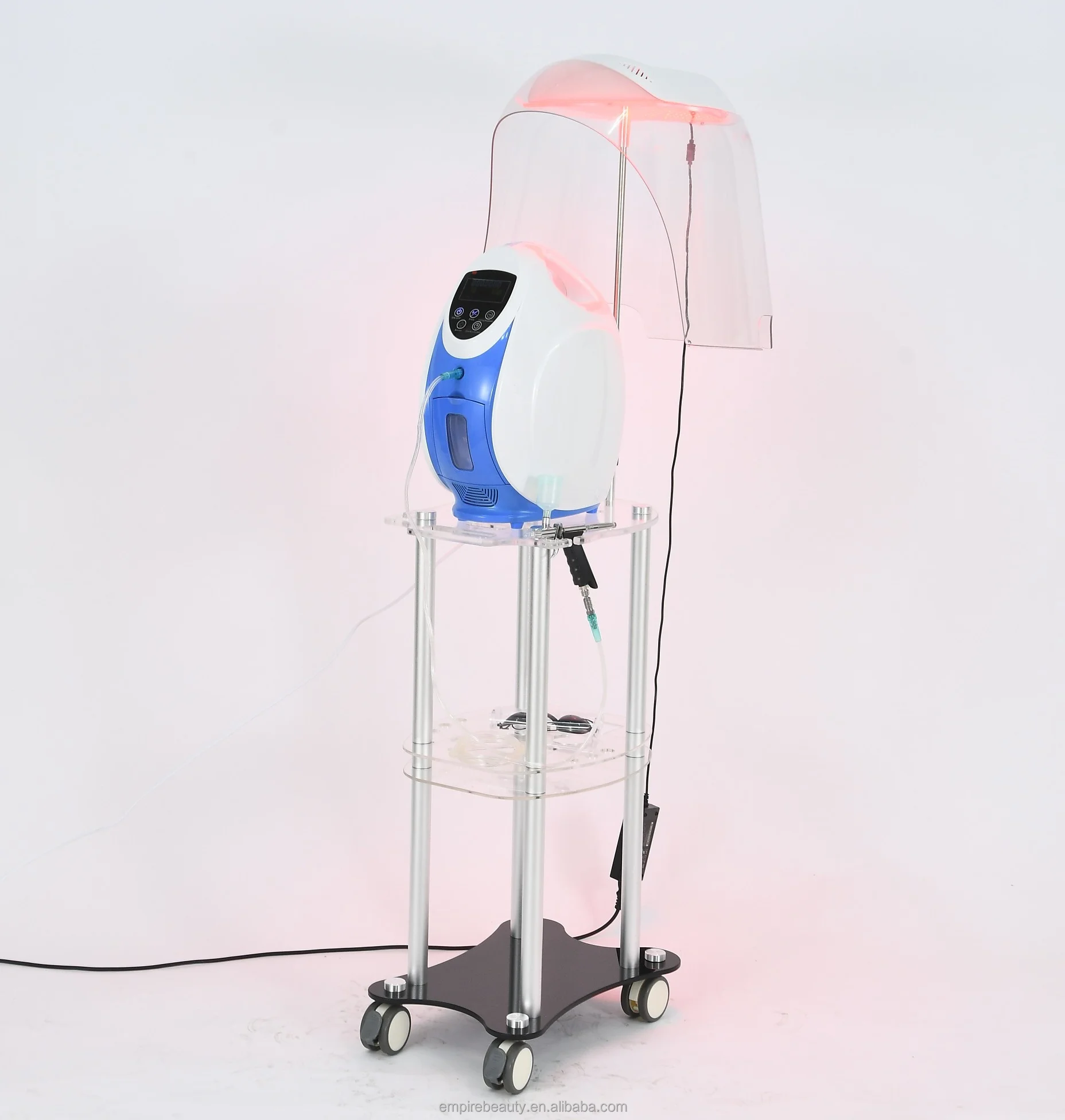 Korea O2toderm Machine Skin Tightening Oxygen Jet Facial Rejuvenation PDT LED Light Therapy Anti-aging Equipment