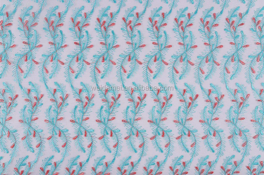 
Elegant Lace Embroidery Tiny 3D Flower Mesh Fabric African Dress Fabric French Tulle Lace Fabric 