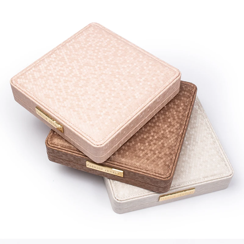 Роскошная кожаная упаковка для ювелирных изделий TA MINGREN кольцо серьги ожерелье подвеска браслет большая