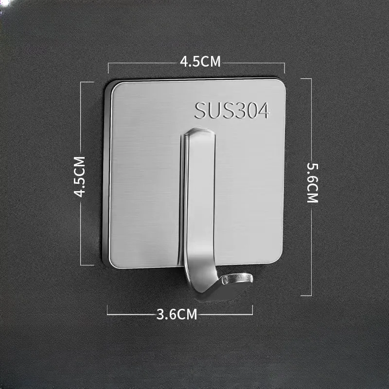 Настенный самоклеящийся крючок для полотенец