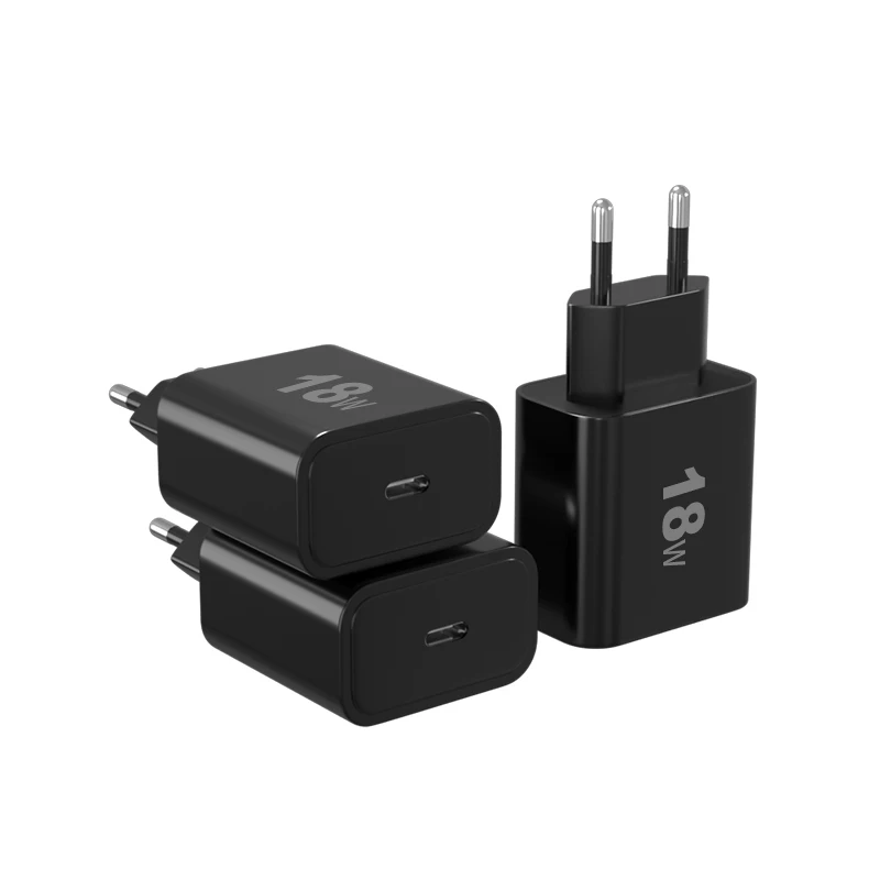 Dropshipping products 18W USB-C Power Adapter Type-C USB Wall Charger Mobile Phone Charger