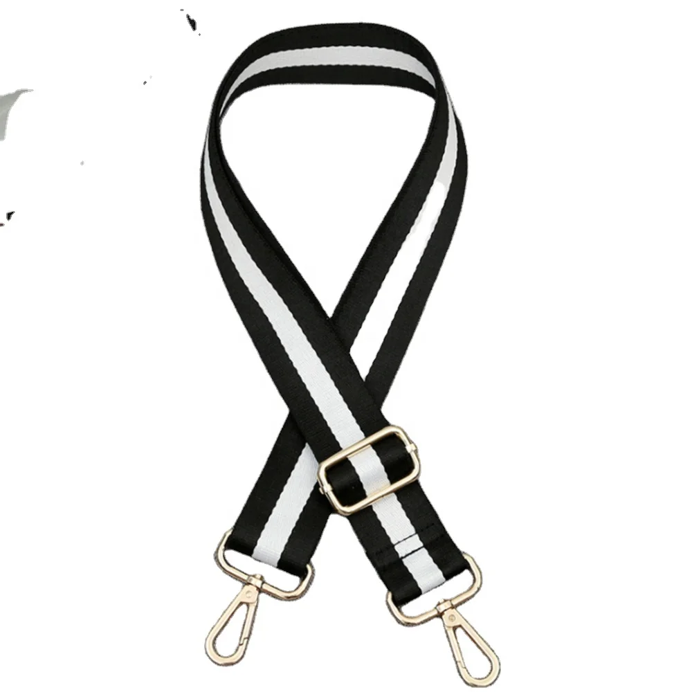 Bag straps shoulder crossbody Wide Adjustable Handbag Strap Glitter Camo Webbing custom Shoulder Bag Strap