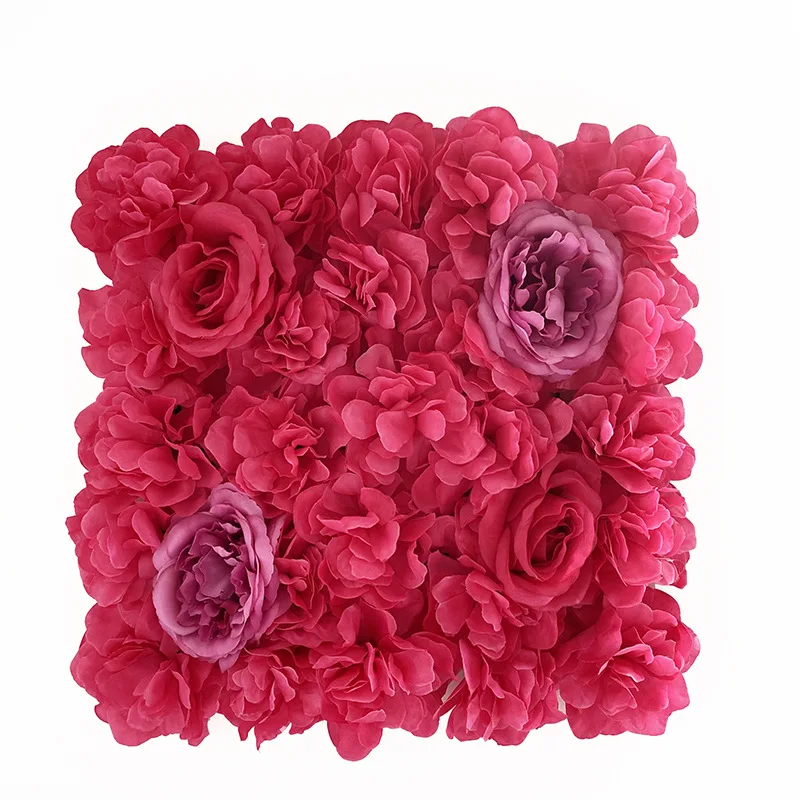 Professional Manufacturer Hanging Artificial Rose Flower Wall Decor Artificial Rose Flower Wall