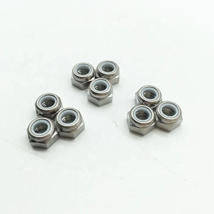 DIN985 Titanium Nylon Lock Nut M6