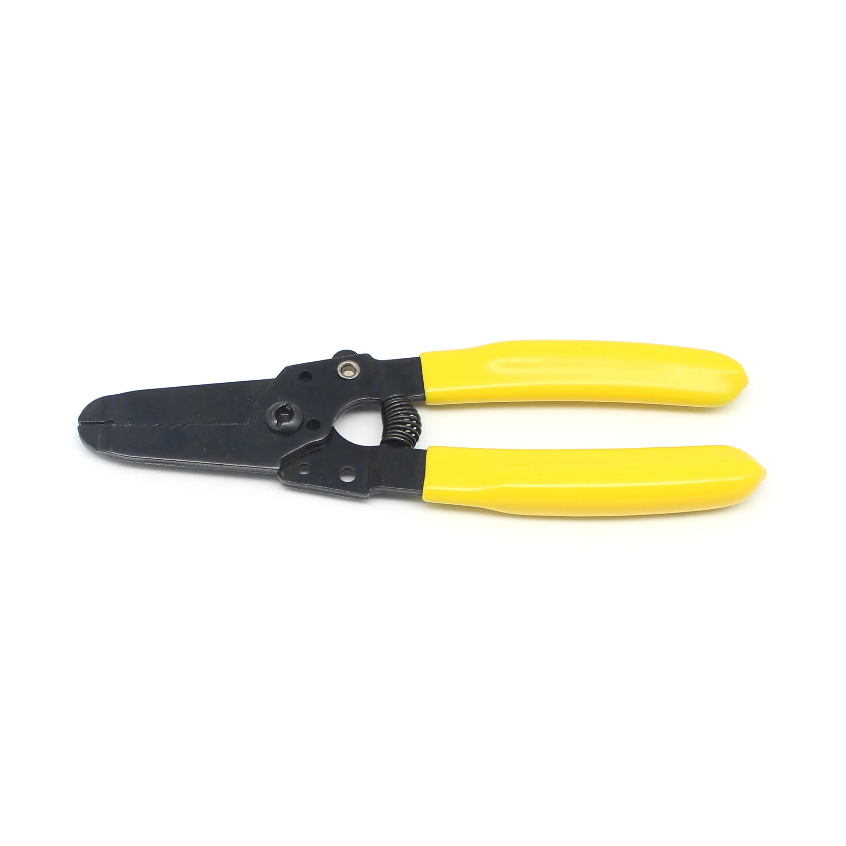 Black Oxide 20-30 Awg Yellow Handle Copper Electric Wire Stripper
