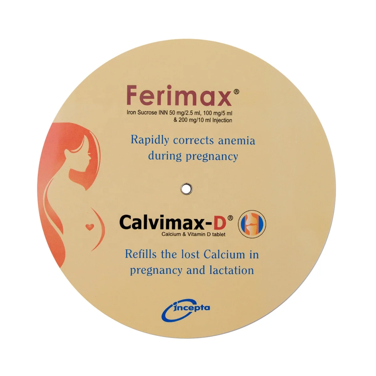 China Supplier Pregnancy Due Date Calculator BMI Medical Wheel
