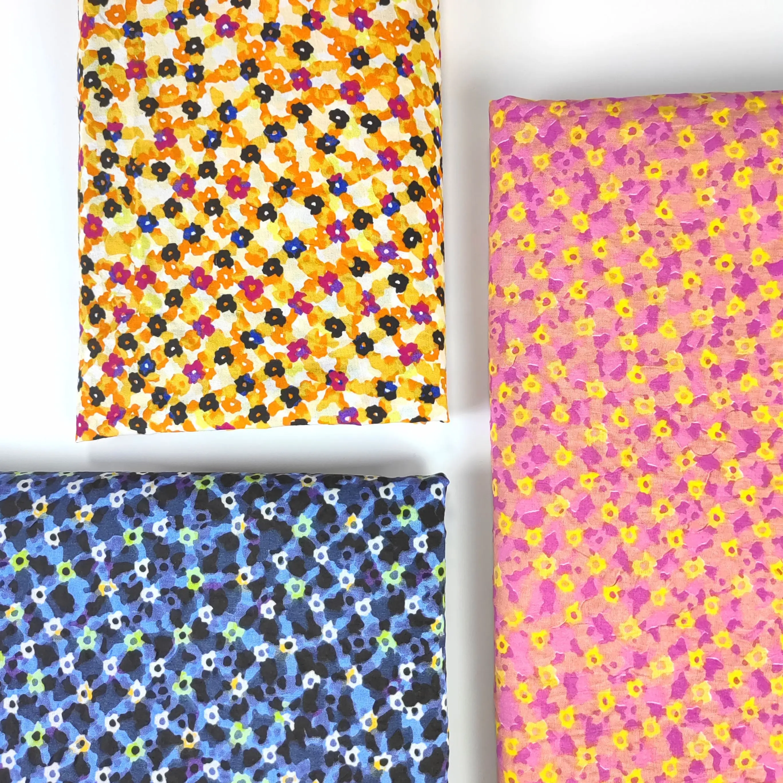 ESSE TEXTILE   In stock 100%cotton salt shrinking reactive print woven fabric for garment dress shirt