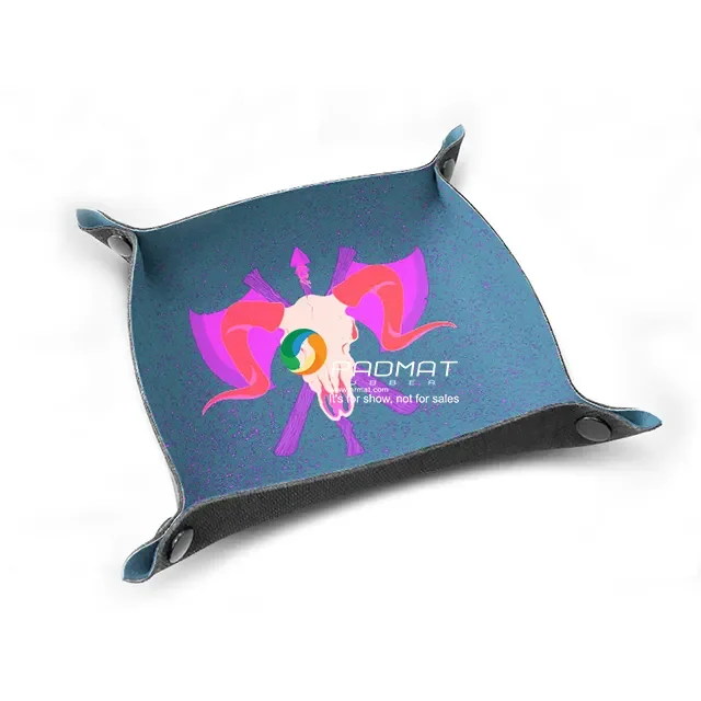 D&D and RPG Gaming Dice Storage Case Custom Dice Tray for Table Games