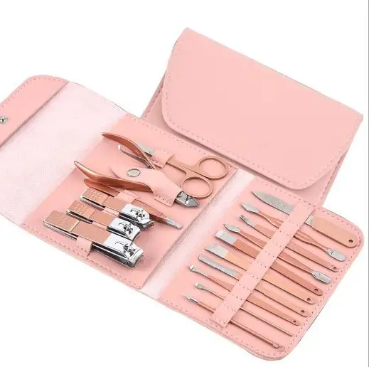 10 Pcs Stainless Pedicure Care Nail Clippers Manicure  Pedicure  Manicure Nail Tools set