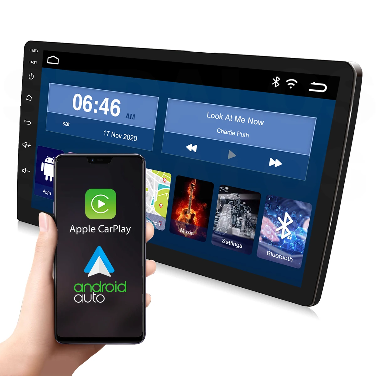 Мультимедийное головное устройство Android Dvd видеоплеер 2din 9 дюймов Autoradio автомобильное стерео радио Универсальный сенсорный экран двойной 2 Din