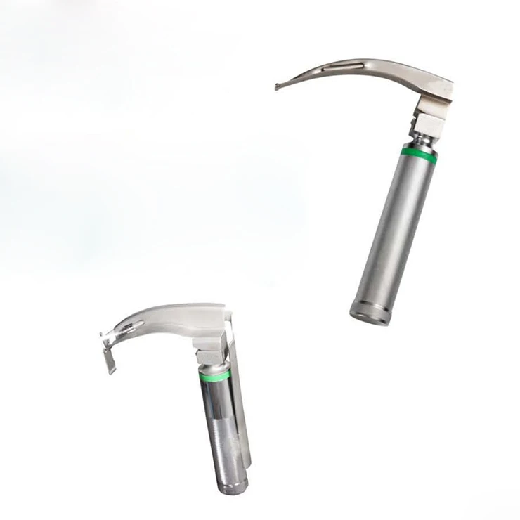 Handheld Video Traditional Laryngoscope Fiber Optic