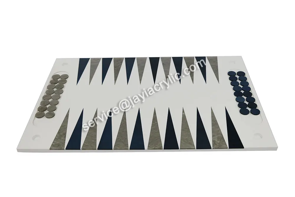  JAYI Factory Custom Board роскошный блестящий набор нарды акриловый игровой