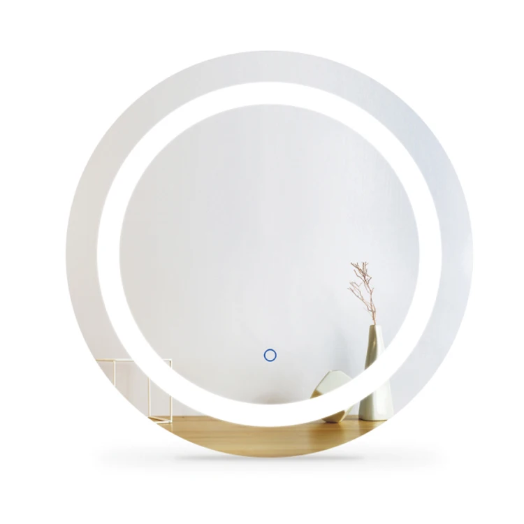 Modern smart home hotel bathroom LED mirror with light