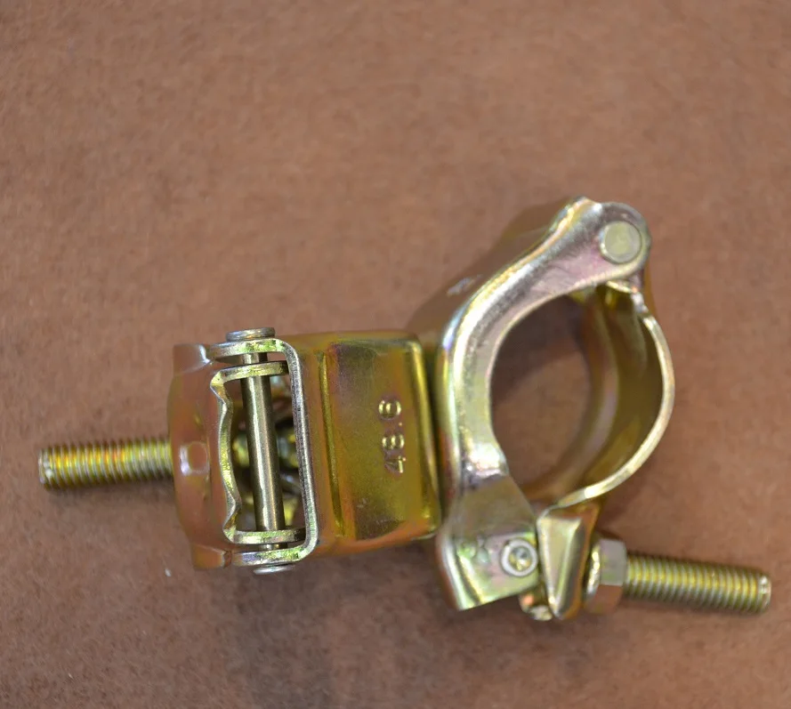 90 degree Light Weight Scaffolding Bracing Coupler Steel Swivel Forged Scaffolding Clamp