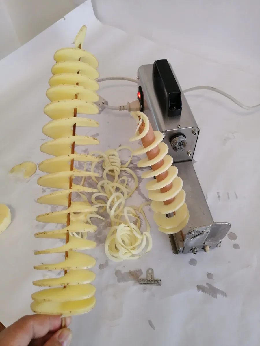 Hand Twister Potato Machine Sausage Spiral Cutter