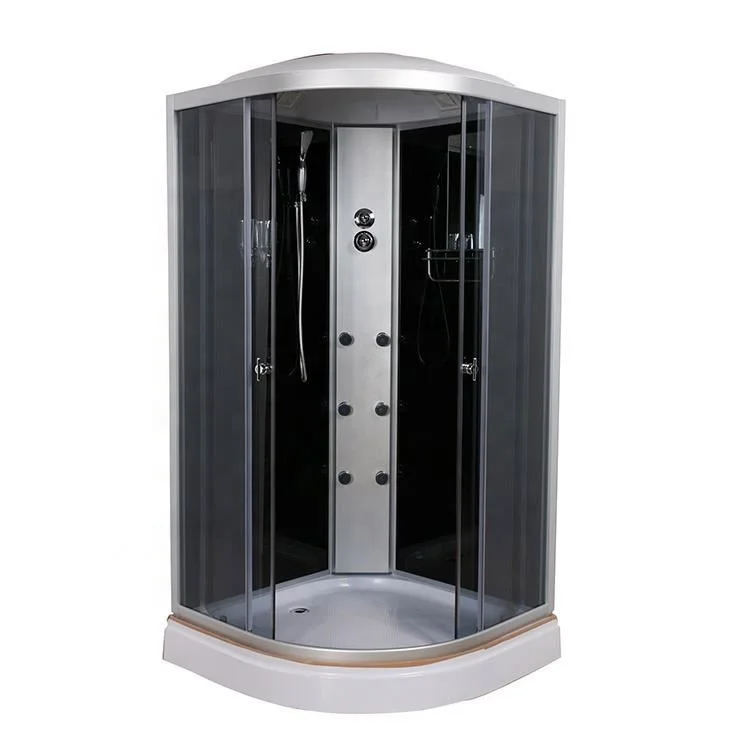 Customized 5mm tempered glass portable shower cabin at the Wholesale Price