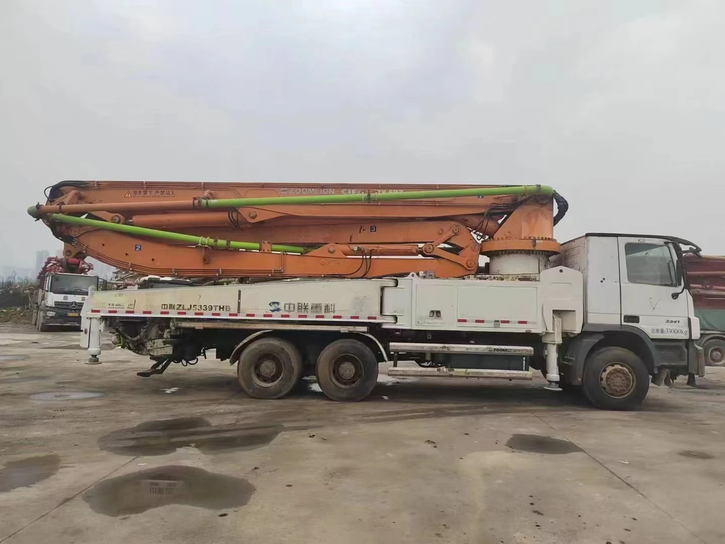 High quality Good price pump CIFA Zoommlion 47m concrete pump for ready mix
