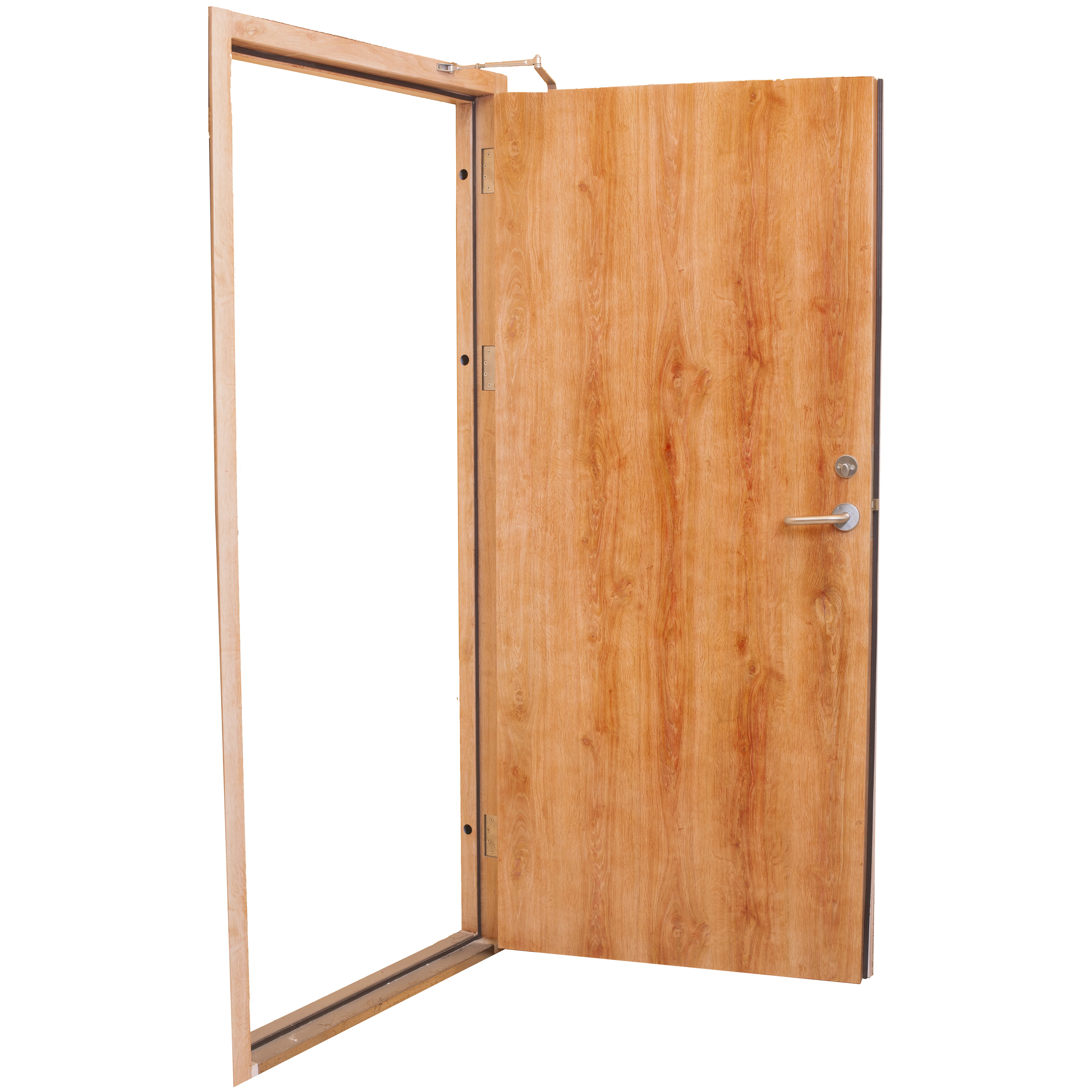 
steel thermal insulation 1.5 hour fire endurance transfer print fire doors 