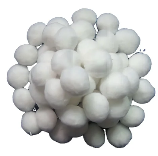 Purification fish pond tank aquarium oil water treatment polyester bio media fiber filter ball