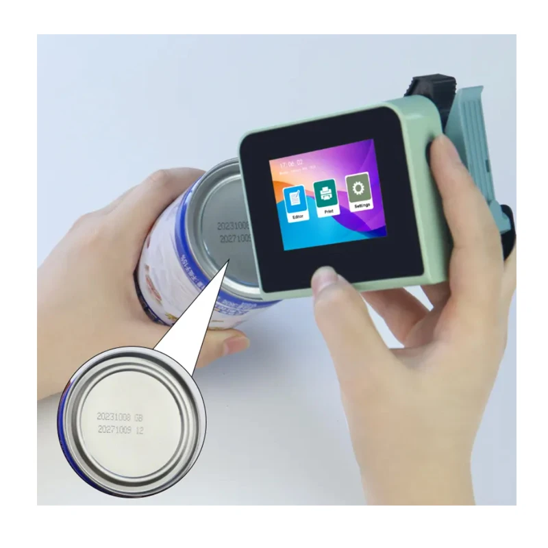 High printing efficiency sold in Europe and the United States are convenient to carry Handheld inkjet printers