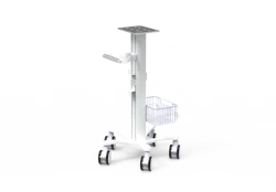 High quality light medical trolley for Mindray monitor hospital equipment
