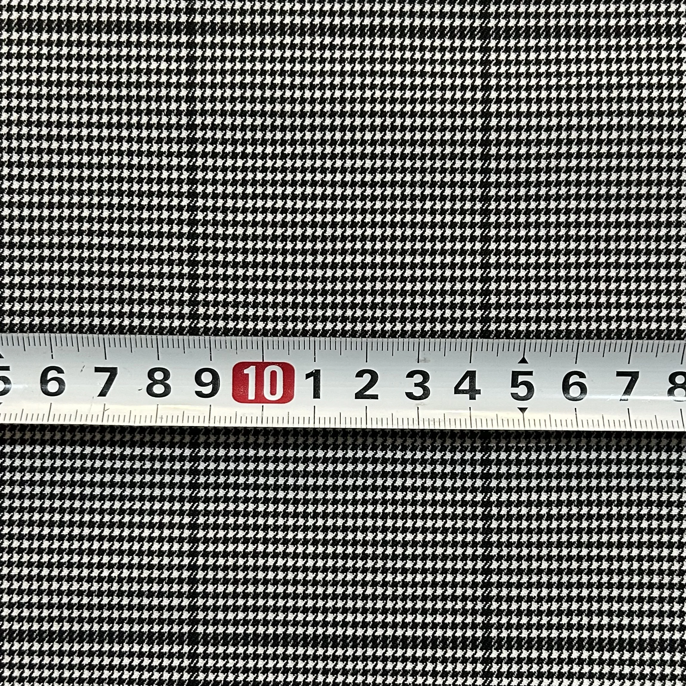 Black&white rayon/polyester/nylon elatic fabric Yarn dyed check bengaline Yarn dyed dobby stretch woven bengaline