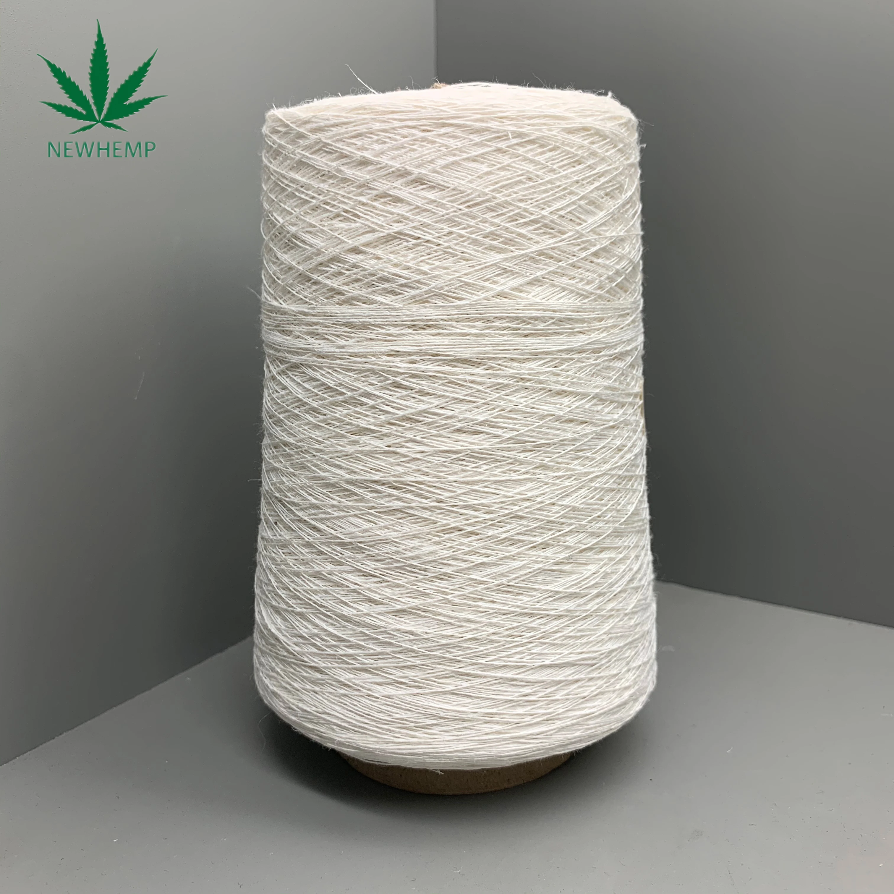 10NM 100%Hemp yarn natural color high quality cheap hemp yarn for sale