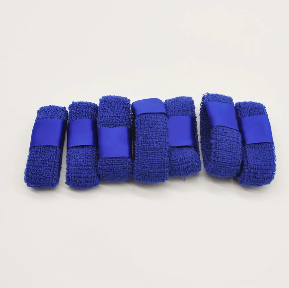 Factory Customize Logo Dry-Fit Soft Multiple Colors  Bicep Bands Sports Football Basketball Wrist bands