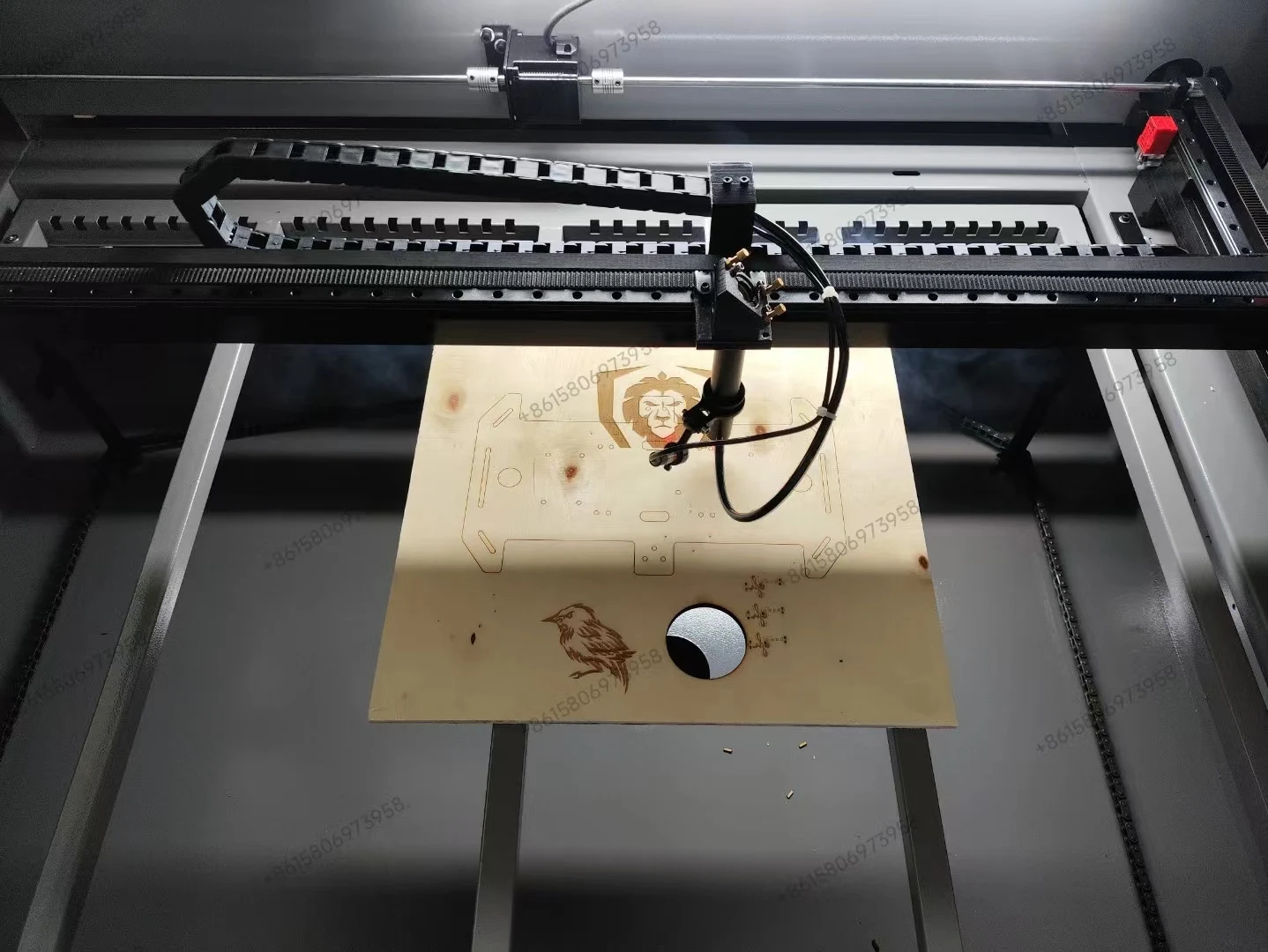 Precision Laser Cutting Wood Laser Engraving Machine
