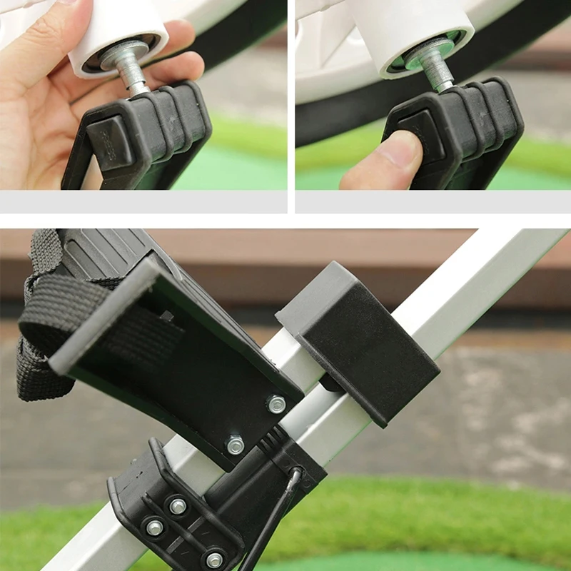 Foldable Golf trolley with water bottle