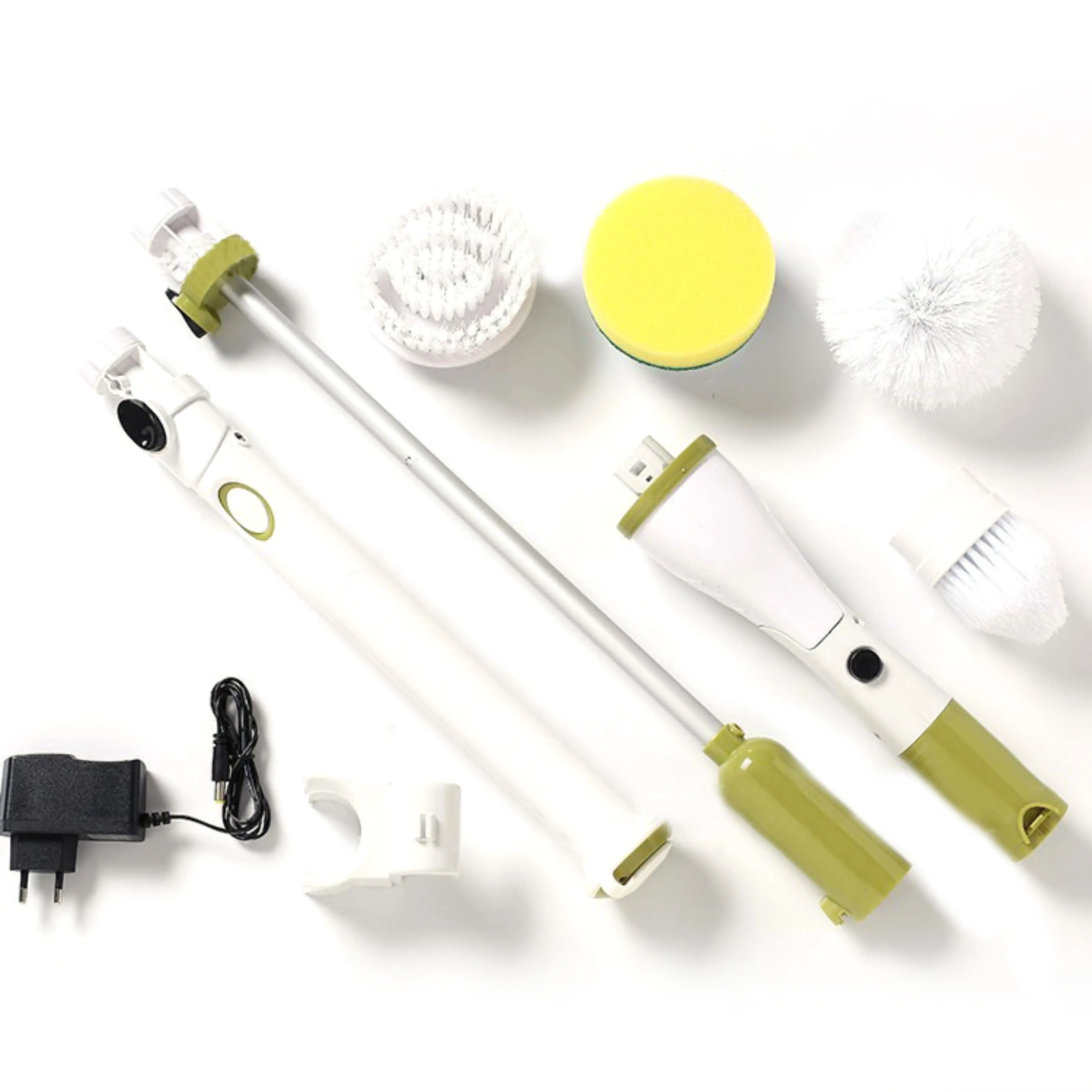 Amazon hot sale cordless home cleaning spin brush electric power brush floor scrubber for window bathroom washing