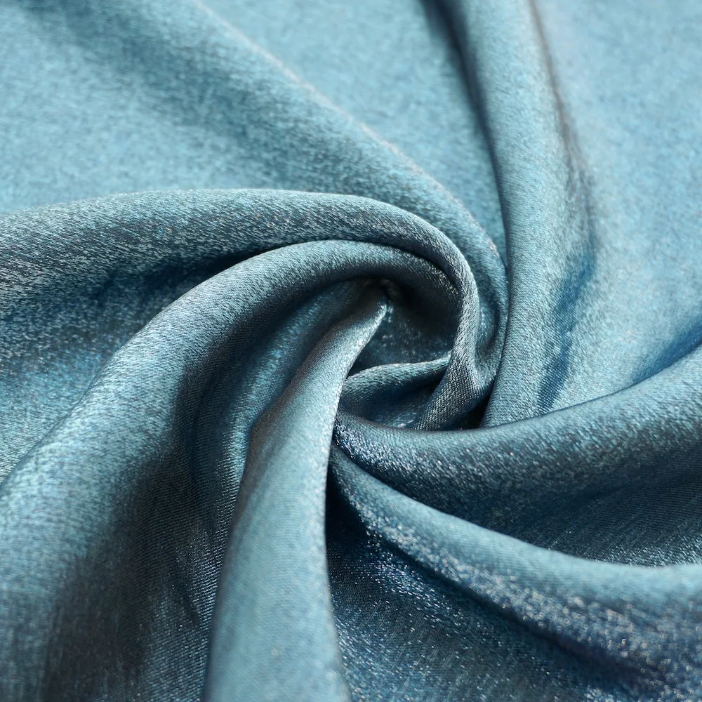 Wholesale Shining 70% Cotton 30% Nylon Fabric Ripstop for Jacket Wedding Dancing Dress