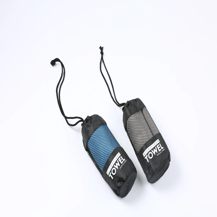 Fast Drying - Super Absorbent Sport Gym Towel Fitness Microfiber Double Side Plush Towel