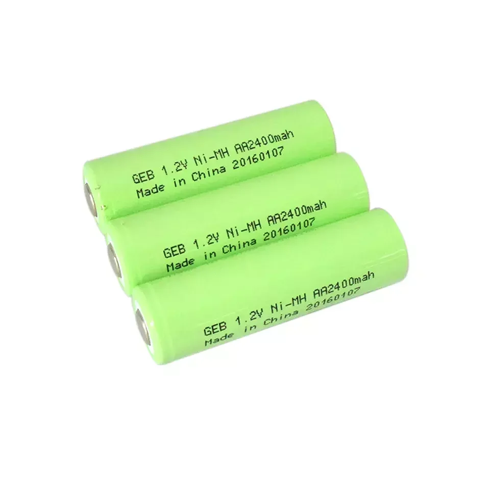 GEB Real Quality 1000 cycles 1.2V Nimh AA 600mah Rechargeable Battery Button top Cell