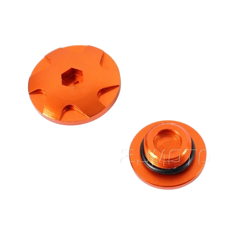 Motorcycle Engine Cover Camshaft Plug For KTM DUKE 125 200 390 3.4mm CNC