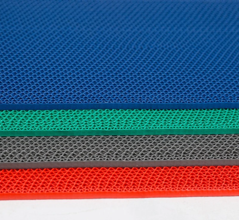 5mm Thickness Environmentally Friendly Waterproof PVC S Mat Non-Slip Swimming  Pool Floor Mats