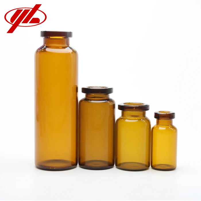 2ml 3ml 5ml 10ml 20ml 30ml Shandong Youlyy Pharmaceutical Injection Clear or Amber Borosilicate Tubular Glass Vial