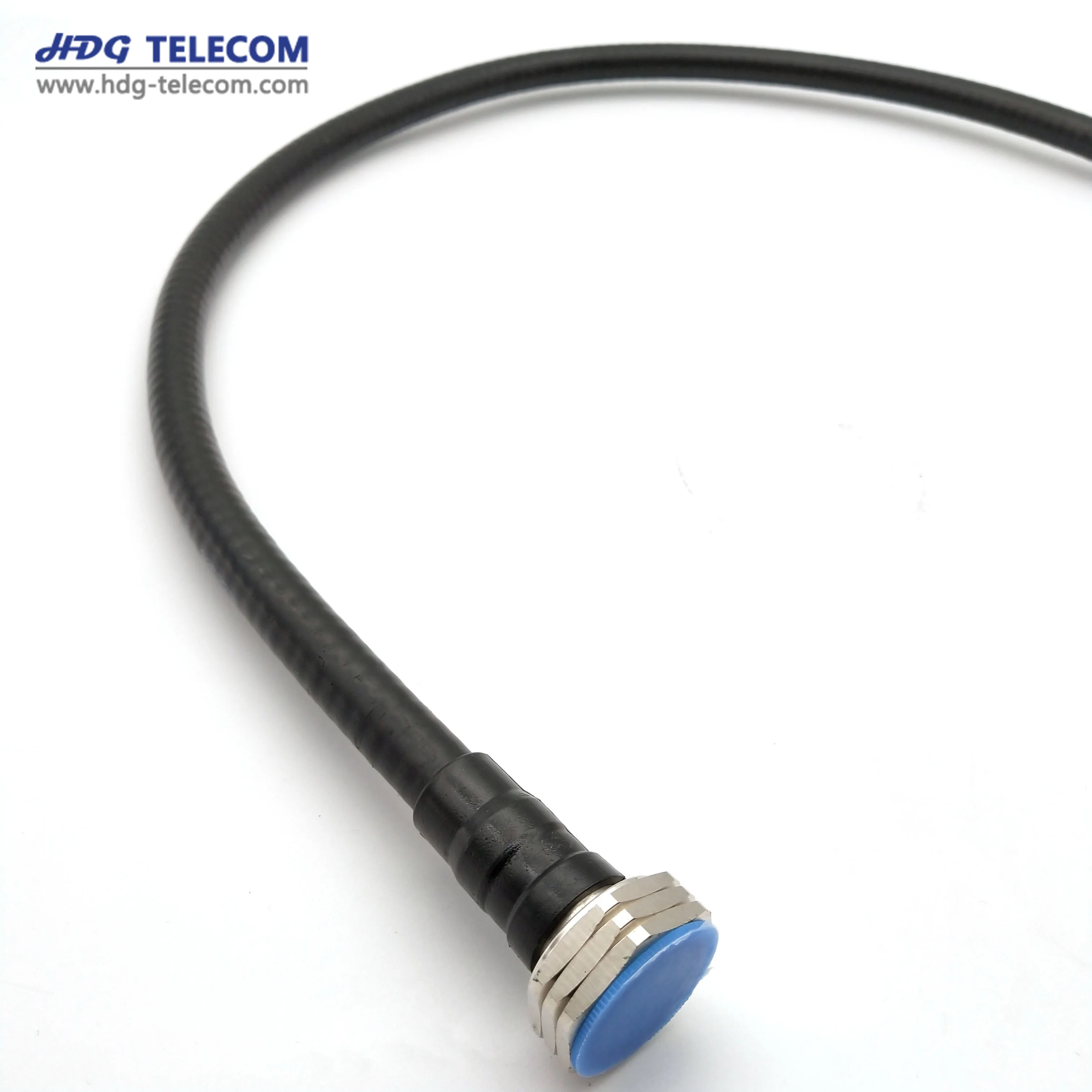 Low PIM 1/2 Superflex RF Coaxial Jumper Cable Assembly With Scannable Test Report