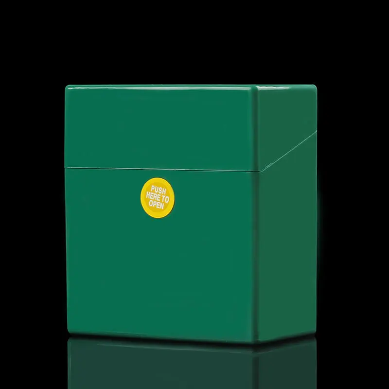 50-pack Large-capacity Cigarette Box With Creative Personality Rough Cigarette Storage Box sealed Plastic Cigarette case