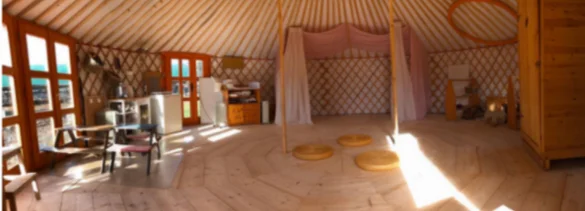 4 Season Camping Outdoor 5m 6m Luxury Modern Yurt House Glamping Tourist Tent For Sale