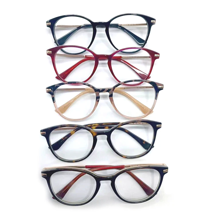 Wholesale Ready Stock Acetate Eyeglasses Frame Mix Colors High Thickness Eyewear Eye Glasses Frames