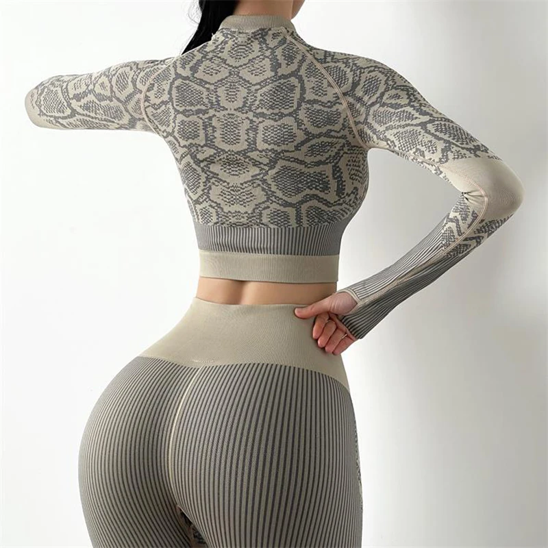 Pashasunshine 2021 fitness yoga wear new women active wear knit seamless fitness sports gym yoga set women suit