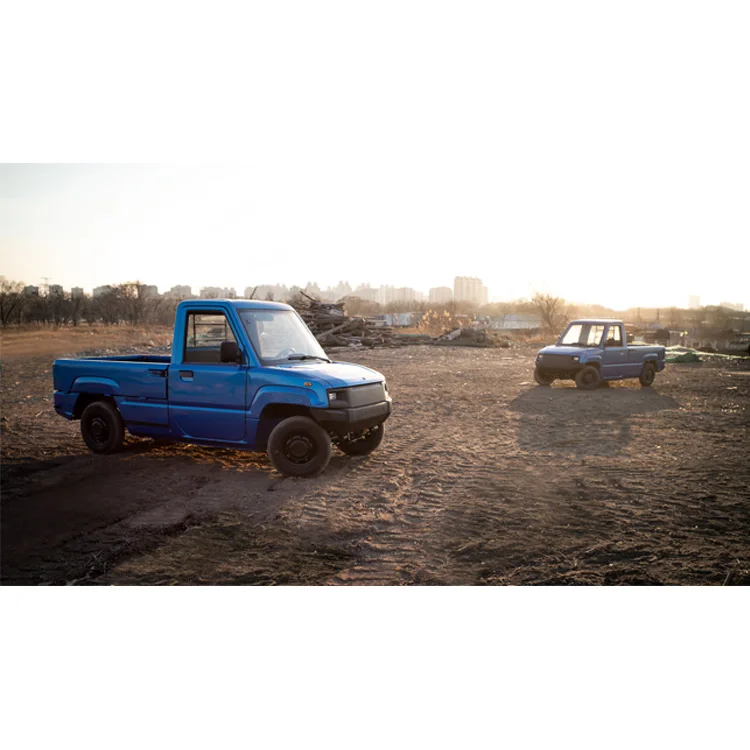 Cars Used With EEC/DOT Certificate L7e Improved Pickup Truck  4 wheel cheapest eletric car electric vehicle