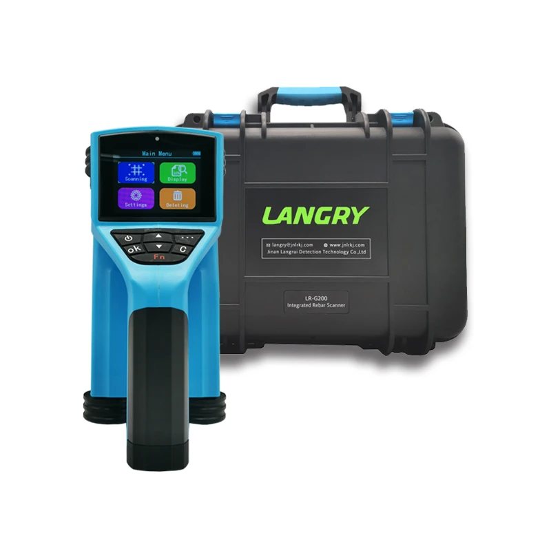 
LANGRY LR-G200 Portable Rebar Scanner Concrete Rebar Detector For Concrete Cover Meter 